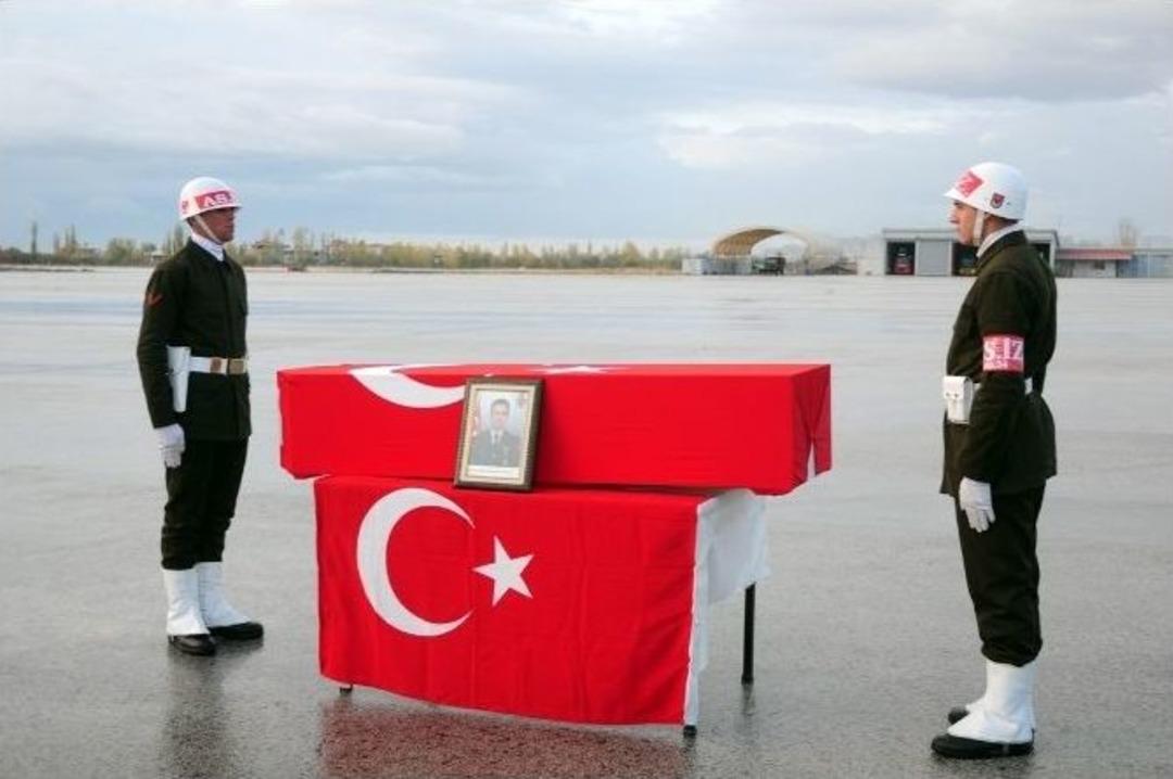 Şehit Astsubay Memleketine Uğurlandı