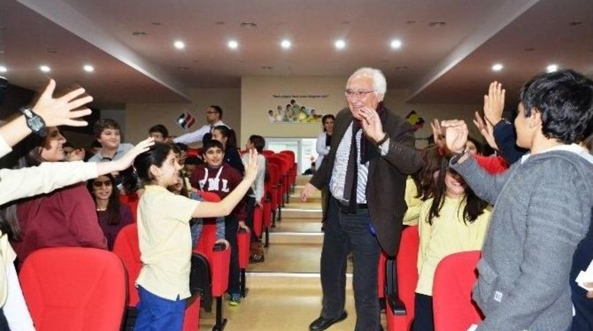 Yazar Y&uuml;cel Fevzioğlu &Ouml;ğrencilerle Buluştu