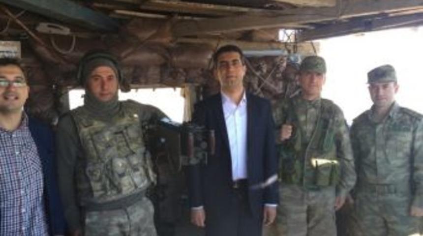 &Ccedil;emişgezek Kaymakamı Kazez Mevzileri Gezdi