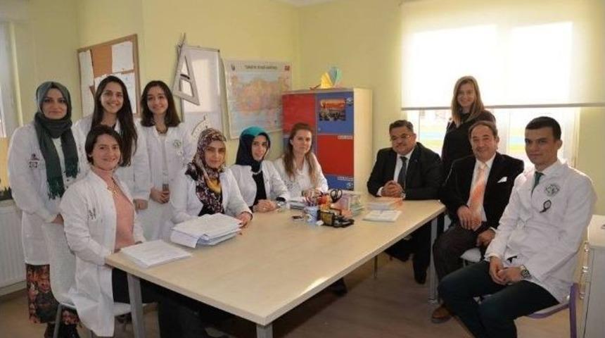 Başkan Yağcı, Şehir Kolejinde &Ccedil;ocuklarla Buluştu