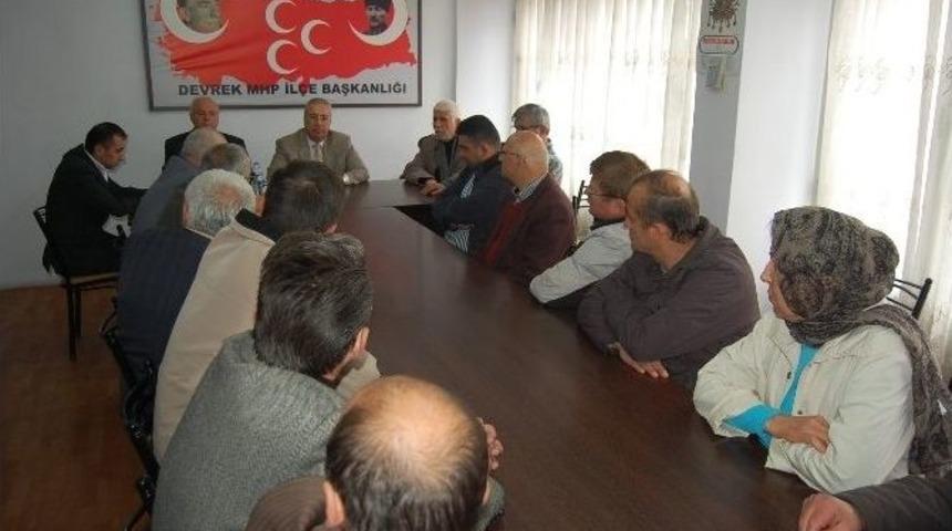 &Ccedil;akan Ve Erkmen&rsquo; Den İl&ccedil;elere Teşekk&uuml;r Ziyareti