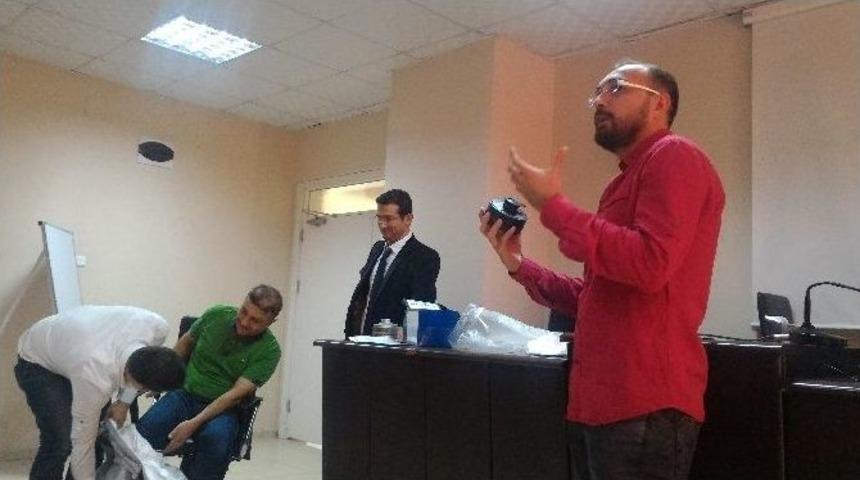 Hatay&rsquo;da Sağlık Personeline Kbrn Eğitimi Verildi