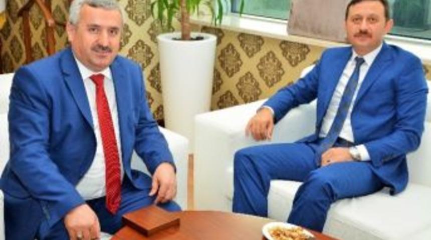 Milletvekili Yılmaz, Başkan Baran&rsquo;ı Ziyaret Etti