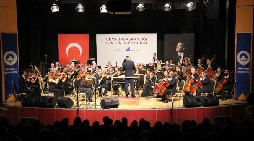 Cumhurbaşkanlığı Senfoni Orkestrası&rsquo;ndan Muhteşem Konser