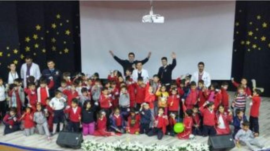 Minik &Ouml;ğrencilere Trafik Eğitimi Verildi