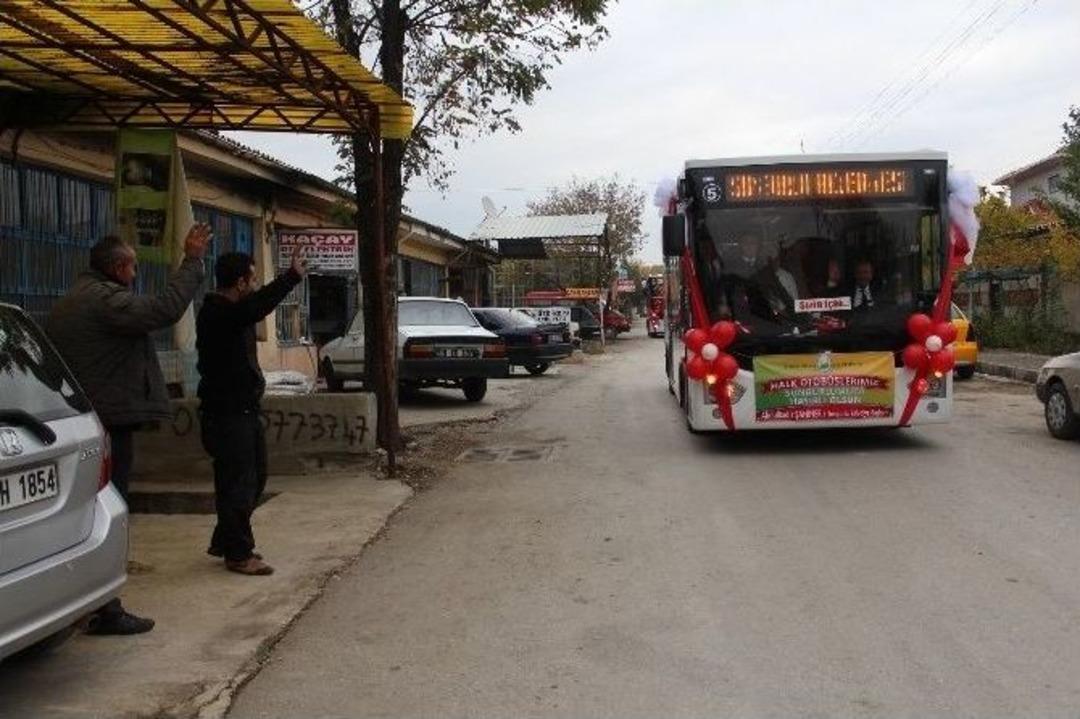 Sungurlu Belediye 6 Adet Halk Otob&uuml;s&uuml; Aldı