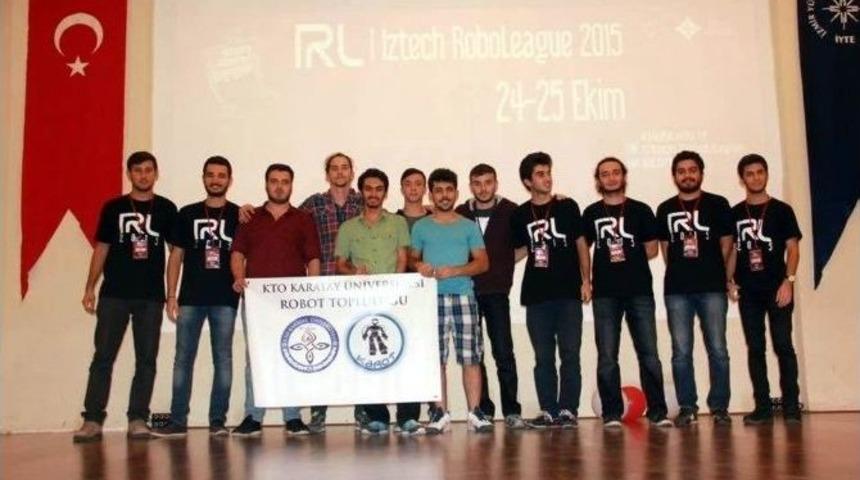 Kto Karatay &Uuml;niversitesi&rsquo;ne Robot Yarışması&rsquo;nda 3 &Ouml;d&uuml;l