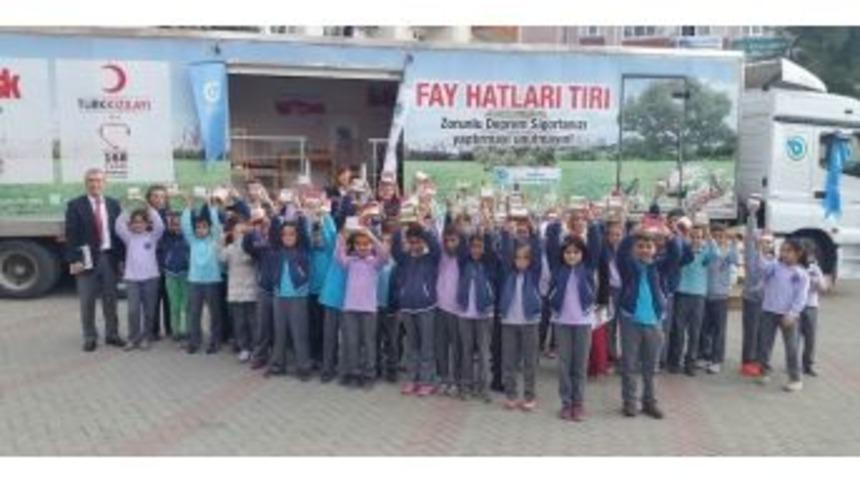 Deprem Sim&uuml;lasyon Tırı Tekirdağ&rsquo;ın İl&ccedil;elerinde