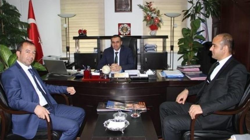Afad-sen Genel Başkanı &Ccedil;elik&rsquo;ten Afad Van İl M&uuml;d&uuml;r&uuml; U&ccedil;ar&rsquo;a Ziyaret