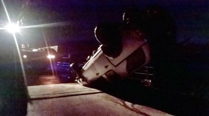 Mudanya&rsquo;da Dereye U&ccedil;an Aracın S&uuml;r&uuml;c&uuml;s&uuml; Hayatını Kaybetti