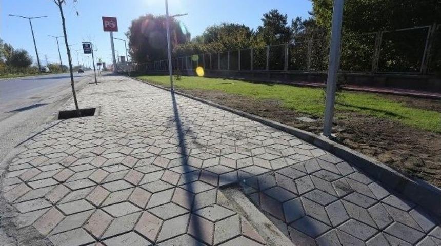 Kent Genelinde 125 Kilometre Kaldırım İnşa Edildi