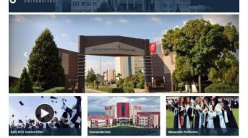 Ad&uuml; Web Siteleri Yenilendi