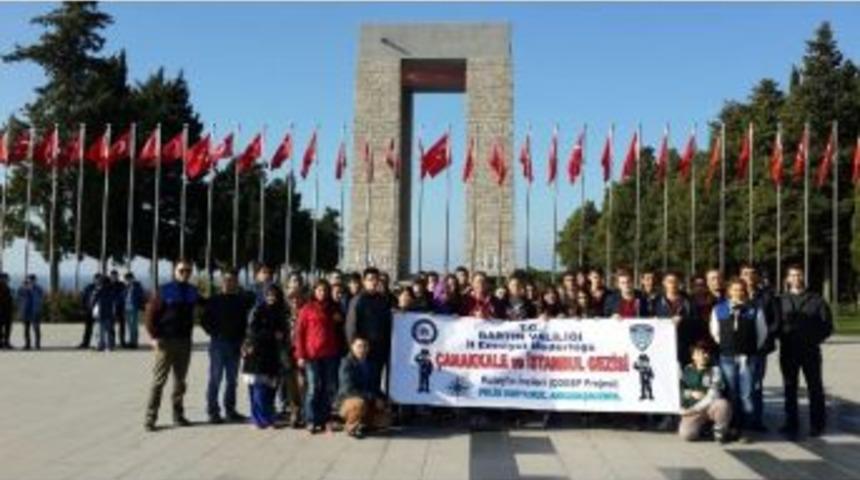 Bartınlı Gen&ccedil;ler &Ccedil;anakkale&rsquo;de