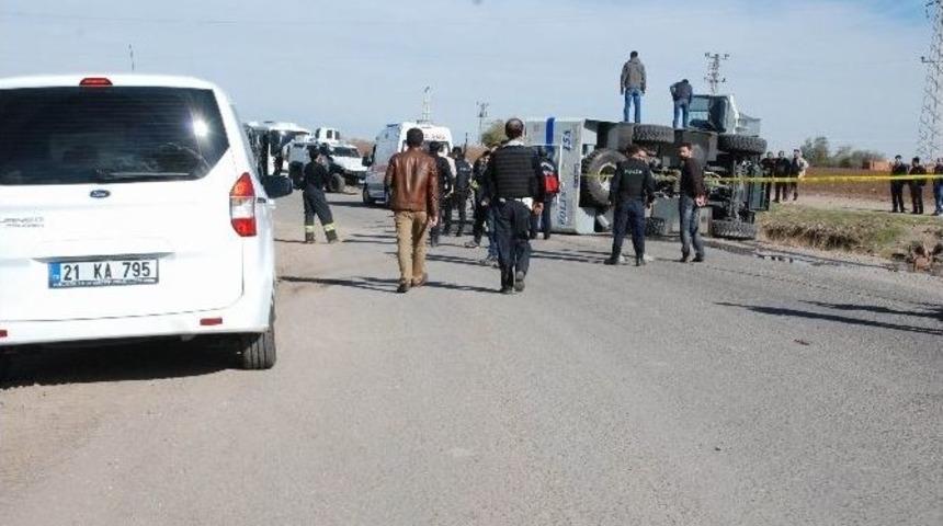 Diyarbakır&rsquo;da Toma Devrildi