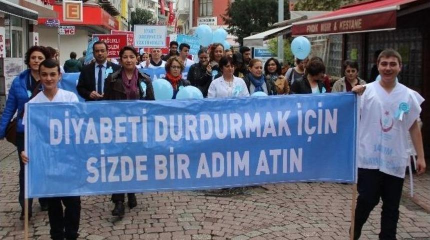 Ordu&rsquo;da Diyabete Karşı Farkındalık Y&uuml;r&uuml;y&uuml;ş&uuml;