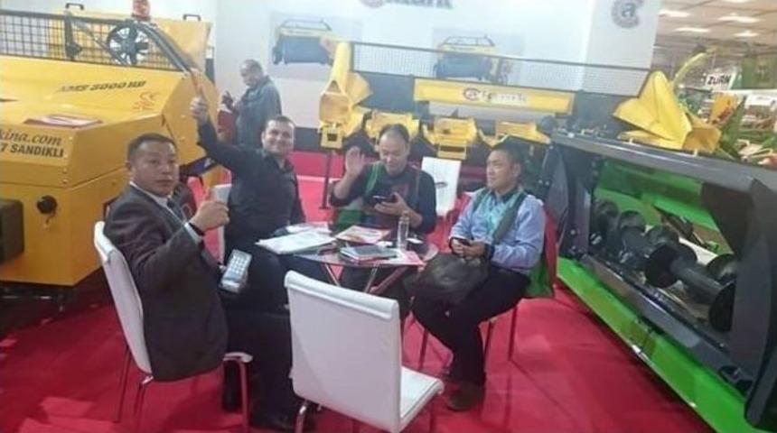 Sandıklı&rsquo;da Tarım Makinaları &Uuml;reten Firma Hannover Fuarına Katıldı