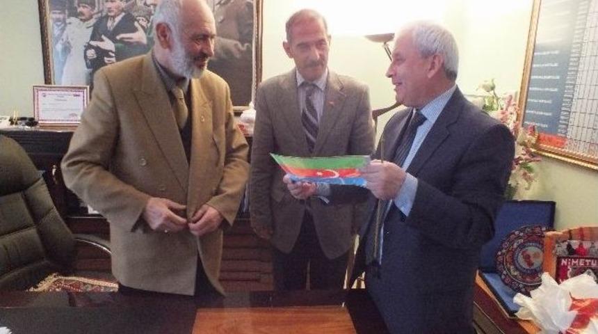 Asimder Ve Bakü Heyetinin İl Müftüsünü Ziyareti