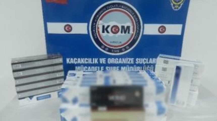 Karab&uuml;k&rsquo;te 370 Paket Ka&ccedil;ak Sigara Ele Ge&ccedil;irildi