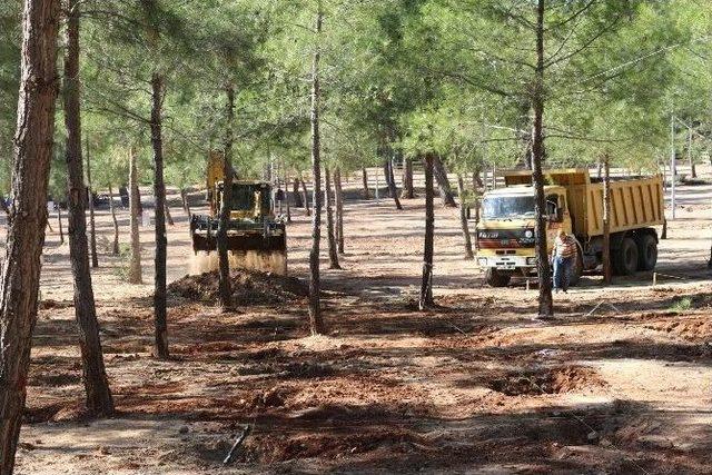 Macera Parkına Yeni Parkurlar