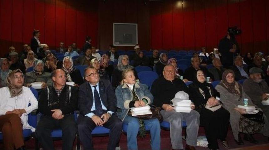 Hastalara Diyabet Konferansı Verildi