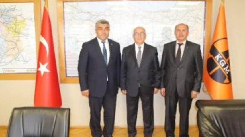 Başkan &Ccedil;alışkan Ve Turası&rsquo;dan B&ouml;lge M&uuml;d&uuml;r&uuml; Yazıcıoğlu&rsquo;na Ziyaret