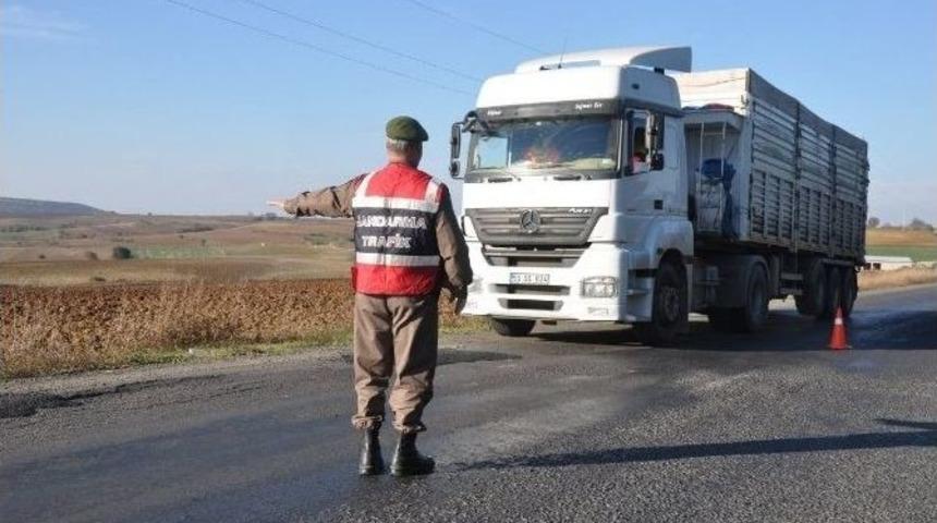 Jandarmadan Tonaj Denetimi