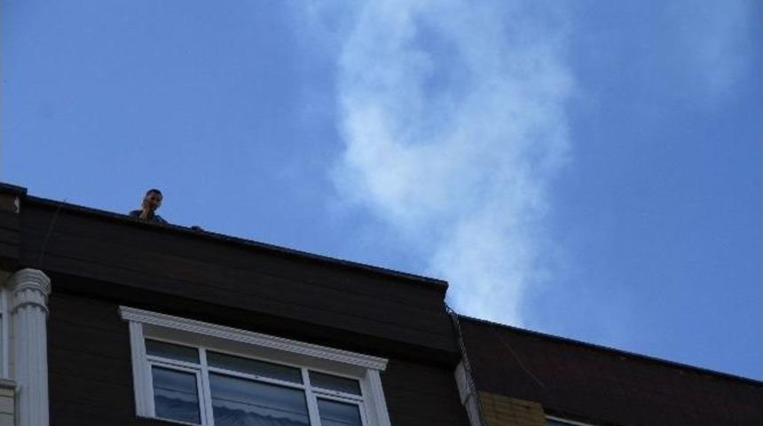 Baca Yangını Korkuttu