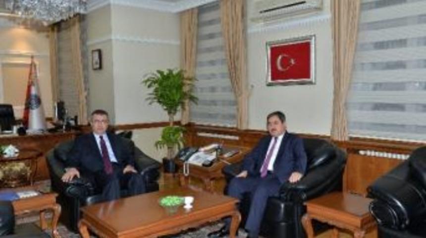 Başkan Eser’den, Emniyet Genel Müdürü Lekesiz’e Ziyaret