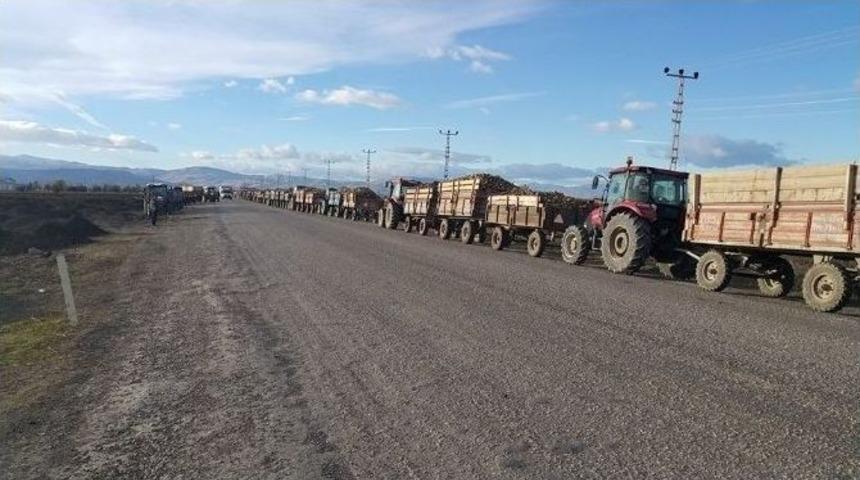 Pancar Y&uuml;kl&uuml; Trakt&ouml;rler Tehlike Sa&ccedil;ıyor