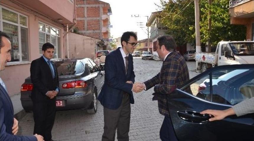 Taşk&ouml;pr&uuml; Kaymakamı Coşkun&rsquo;dan Karadaş&rsquo;a Hayırlı Olsun Ziyareti