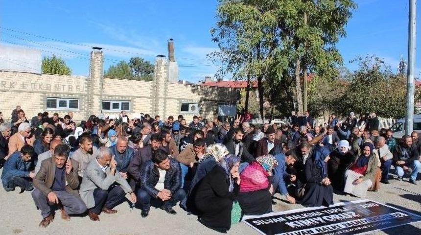 Muş&rsquo;ta Silvan Olayları Kınandı