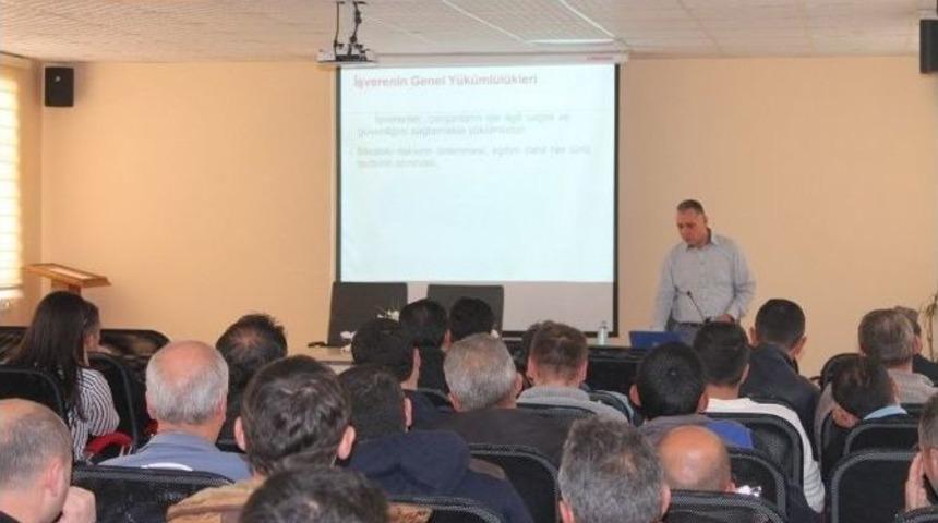 N&uuml;sem&rsquo;den Temel İş Sağlığı Ve G&uuml;venliği Eğitimi