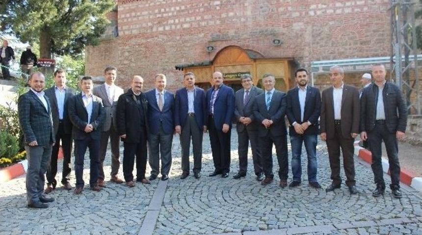 T&uuml;rk Parlamenterler Birliği Genel Başkanı Pakdik&rsquo;in Bilecik Ziyareti