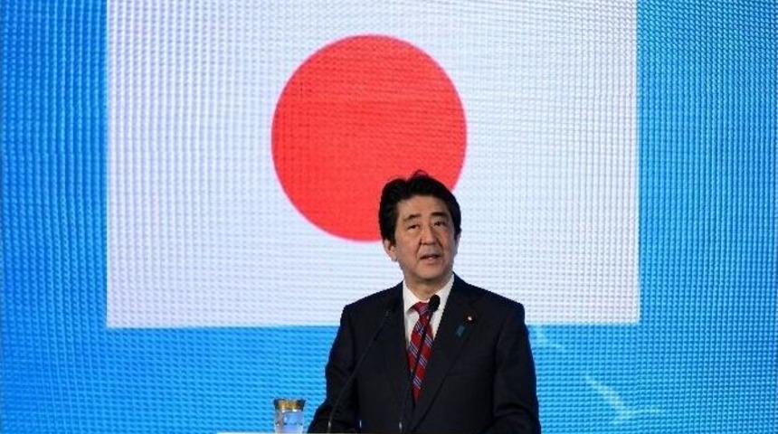 Japon Başbakan Abe: &ldquo;japonlar Ve T&uuml;rkler Sıcak İlişkiler İ&ccedil;inde G&uuml;&ccedil;l&uuml; Bağlarla Birbirine Bağlıdır&rdquo;