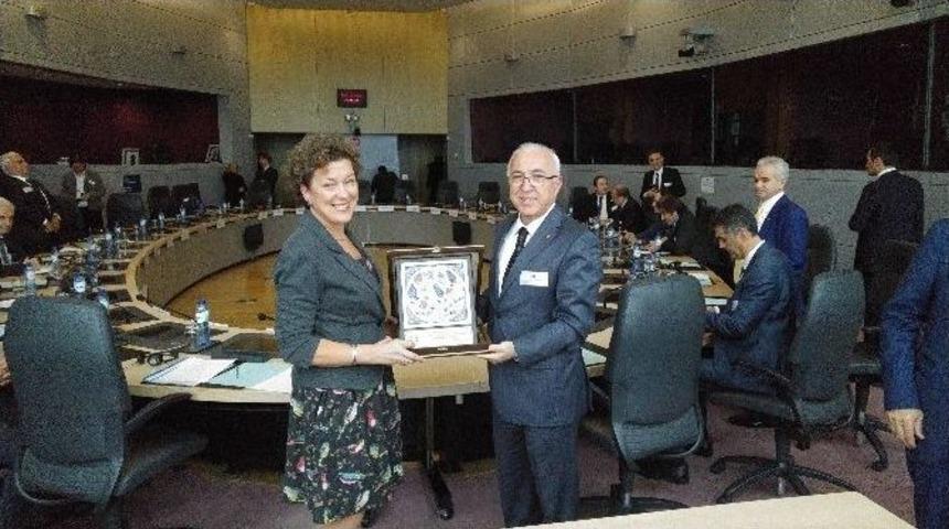 Kto Heyeti Br&uuml;ksel&rsquo;e D&uuml;zenlenen &Ccedil;alışma Ziyaretine Katıldı