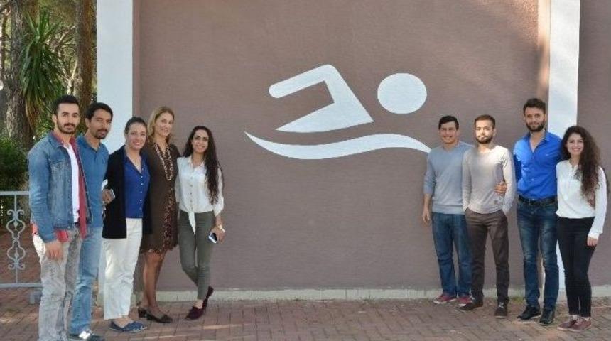 Cb&uuml; Besyo Duvarları Branş Logolarıyla S&uuml;slendi