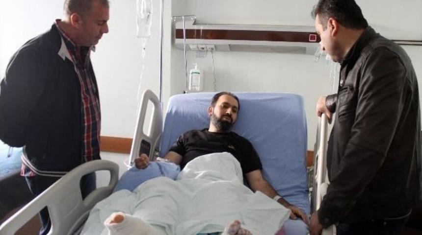 (&ouml;zel Haber) Bankanın Camından Atlayarak Canını Kurtaran Rehine O Anları Anlattı