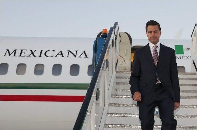 Meksika Cumhurbaşkanı Enrıque Pena Nieto G20 İçin Antalya’da