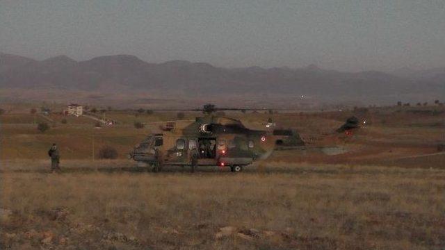 Askeri Helikopter Zorunlu İniş Yaptı