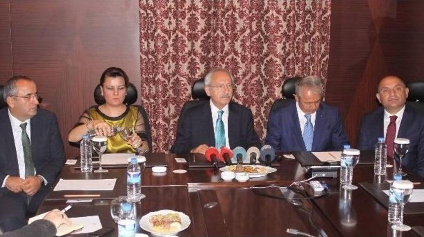 Chp Lideri Kemal Kılı&ccedil;daroğlu Kocaeli&rsquo;de
