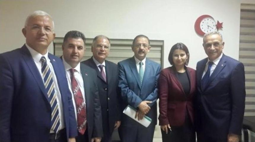 Başkan Badem, B&uuml;t&uuml;nşehir İle İlgili Sıkıntıları Ankara&rsquo;ya Taşıdı