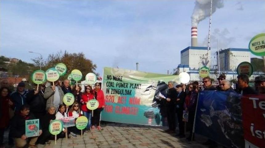 Zonguldak&rsquo;tan G-20&rsquo;yi Protesto Ettiler