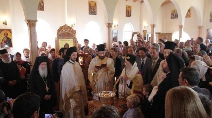 Fener Rum Patriği Bartholomeos Alanya&rsquo;da Ortodoks K&uuml;lt&uuml;r Merkezi&rsquo;ni A&ccedil;tı