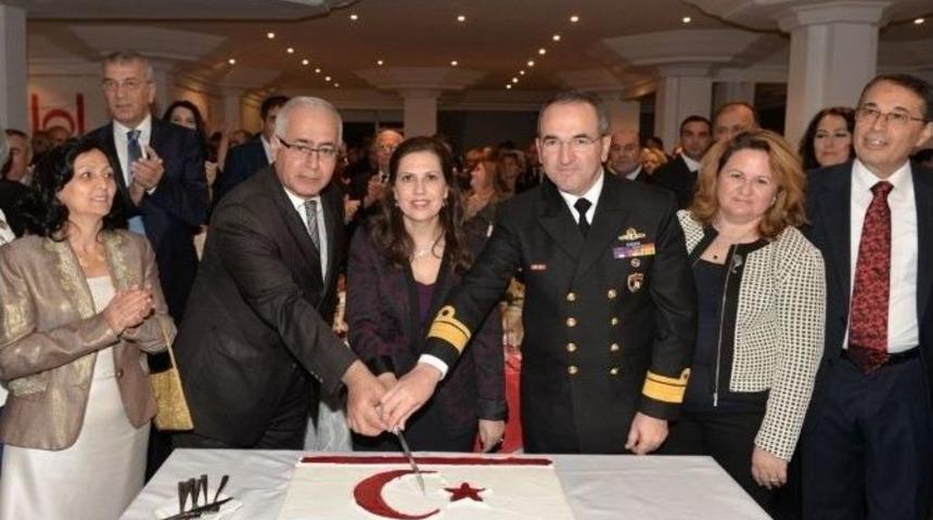 Mersin&rsquo;de Kktc&rsquo;nin Kuruluşu T&ouml;ren Ve Resepsiyonla Kutlandı