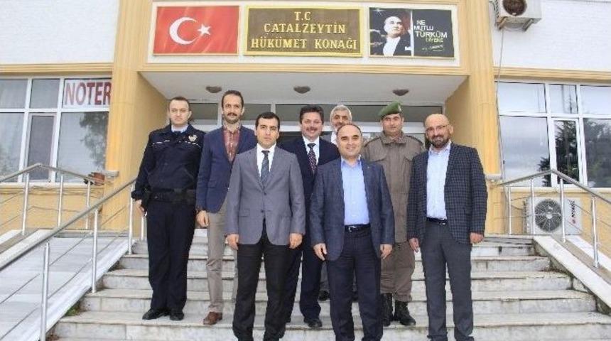 Kastamonu Valisi Günaydın Ve Sinop Valisi Çetinkaya Çatalzeytin Geldiler