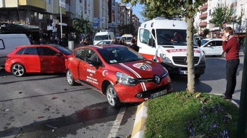 Tekirdağ&rsquo;da Trafik Kazası: 1 Yaralı