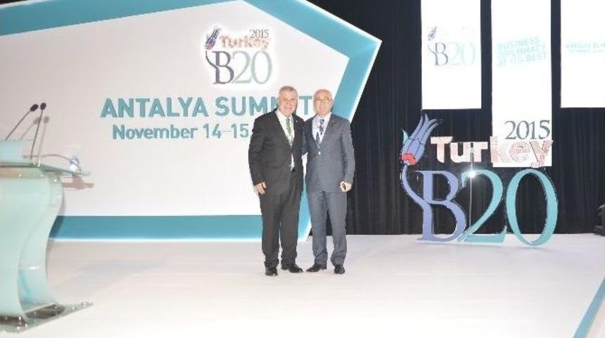 Kto Başkanı Hi&ccedil;yılmaz, G20 Zirvesinde Kayseri İş D&uuml;nyasını Temsil Etti