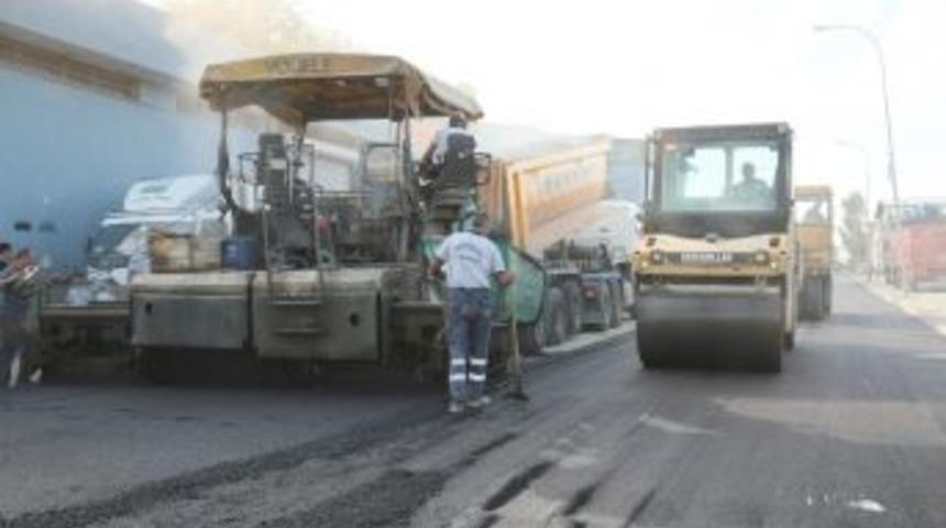 Sanayi Sitesi Ve Halde Asfalt &Ccedil;alışması