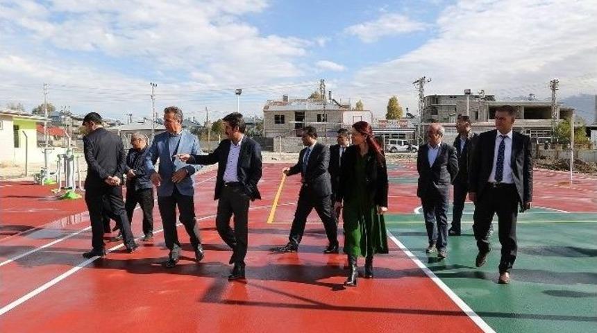 Eş Başkanlar &Ccedil;oban Ve Kaya Birimleri Ziyaret Etti