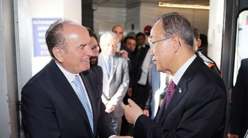Ban-ki Moon, Kadir Topbaş&rsquo;la Bir Araya Geldi